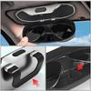ear1 Car Glasses Case Sunglasses Storage Box Auto Interior Accessories For Volkswagen VW Tiguan CC Jetta Polo Golf Passat Scirocco