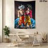 Super Saiyan God Goku Vegeta Tapestry Background Cloth Fashion Print Atmospheric Background Cloth Background Wall Hanging Cloth Work Of Art