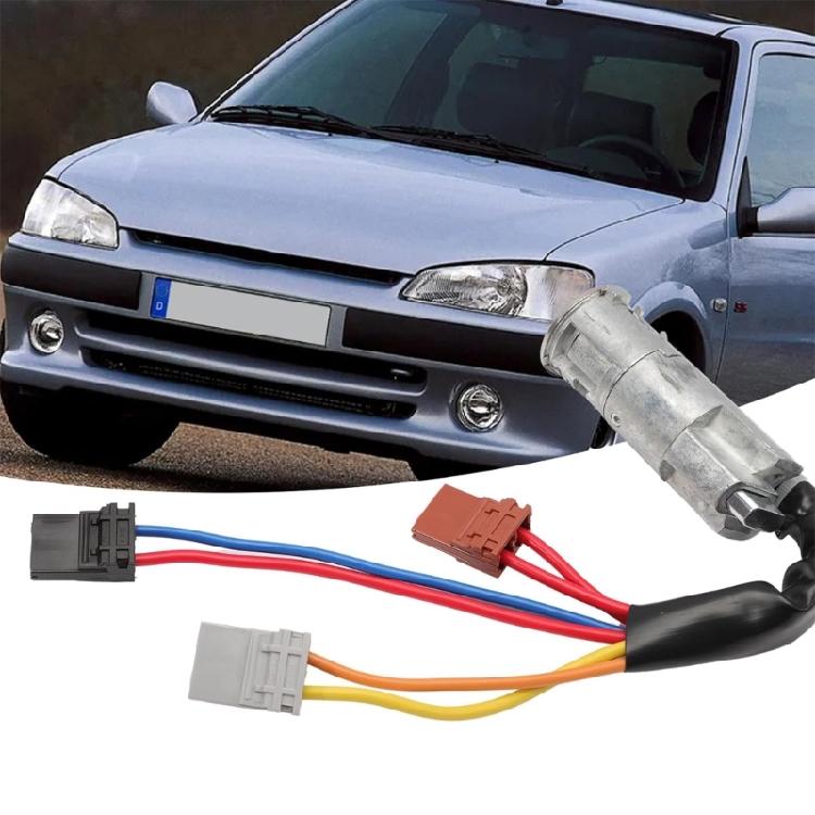 Выключатель зажигания автомобиля Простая установка для 106 405 Автомобильные аксессуары Запасной выключатель стартера с 2 ключами