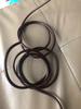 2-5 Yards 100% Genuine Cow Leather Round Thong Cord Leather Cord String Rope for DIY Necklace Bracelet DIY Jewelry Making