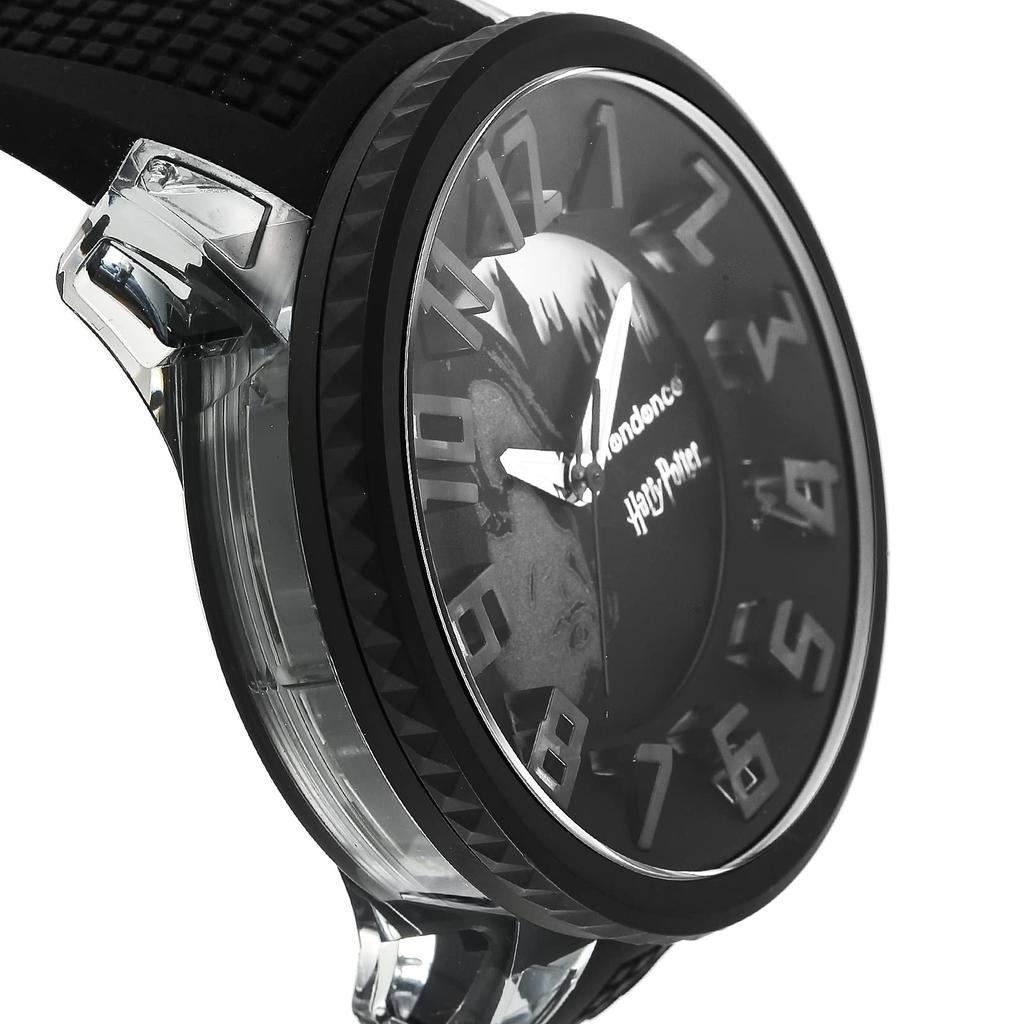 Часы Гарри Поттер Коллекция Модель Снейпа Черный Циферблат Нейлон Минеральное Стекло Кварцевые Ограниченная Серия 300 Модель Часы TY532011 [Tendence] 50.5MM Мужские