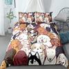 Graffiti Dogs  Duvet Cover Set UK Single Double Queen US Twin Full King Size Pkm Bed Linen Set