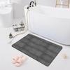 Впитывающий нескользящий коврик для ванной комнаты, коврик для двери, душевая комната, ванна, ковер, туалет, туалет, пол, кухонный ковер