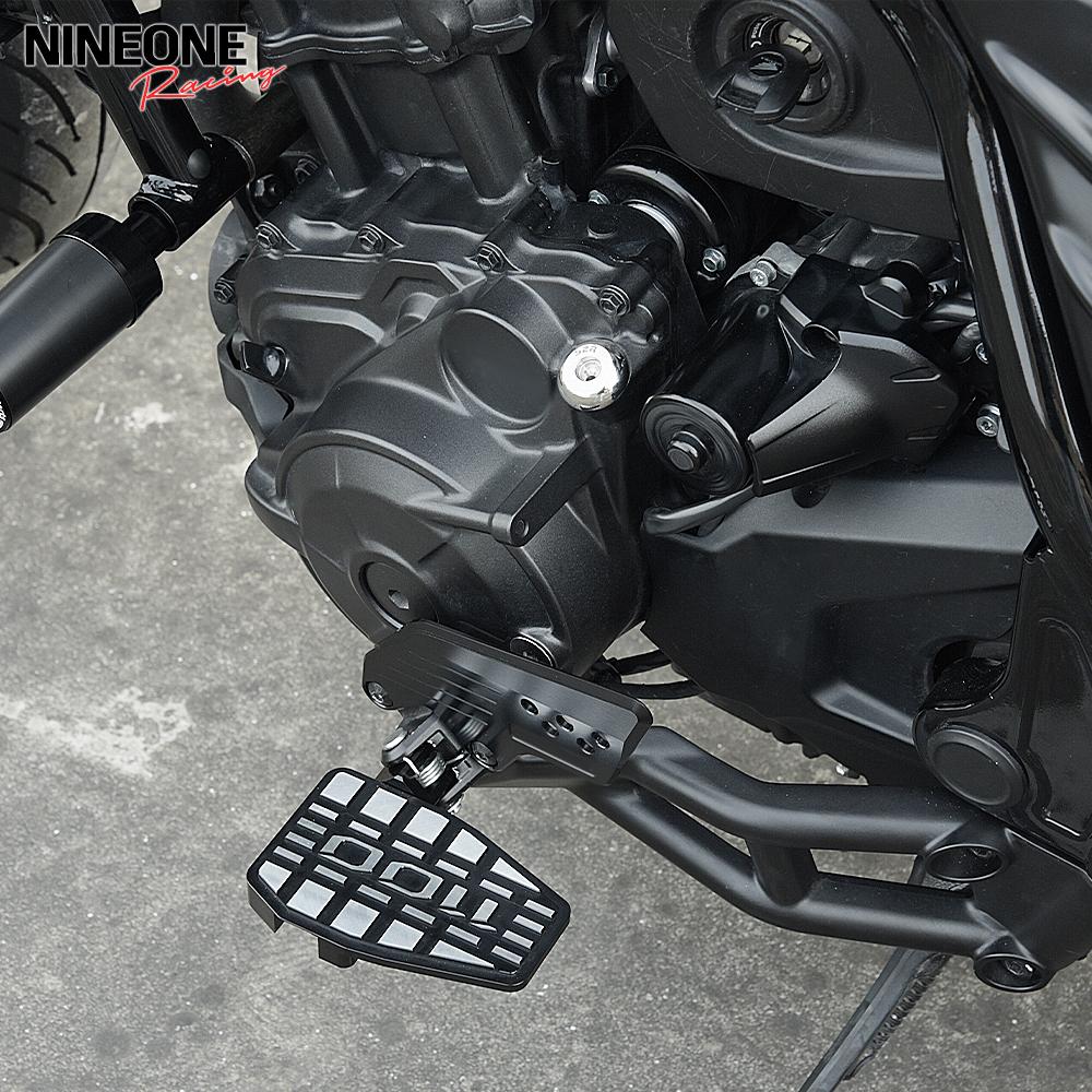 for Honda Rebel CMX1100 CMX 1100 DCT 2021-2025 Front Footpeg Protection Cover Foot Peg Footrest Set Hold Plate Guard Protector