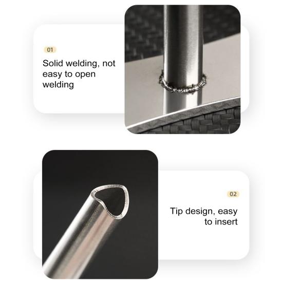 Stainless Steel Coconut Opener Tool Easy Hole Puncher for Young White Mature Green Coconuts Durable Dual-Angle Design Coconut Shell Remover