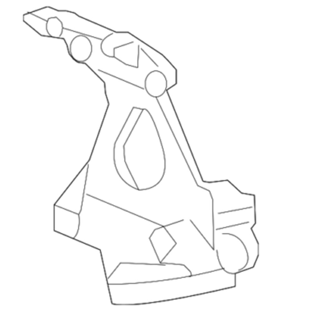 Для 06-11 Honda Civic 1.8L Кронштейн компрессора 38930-RNA-A00