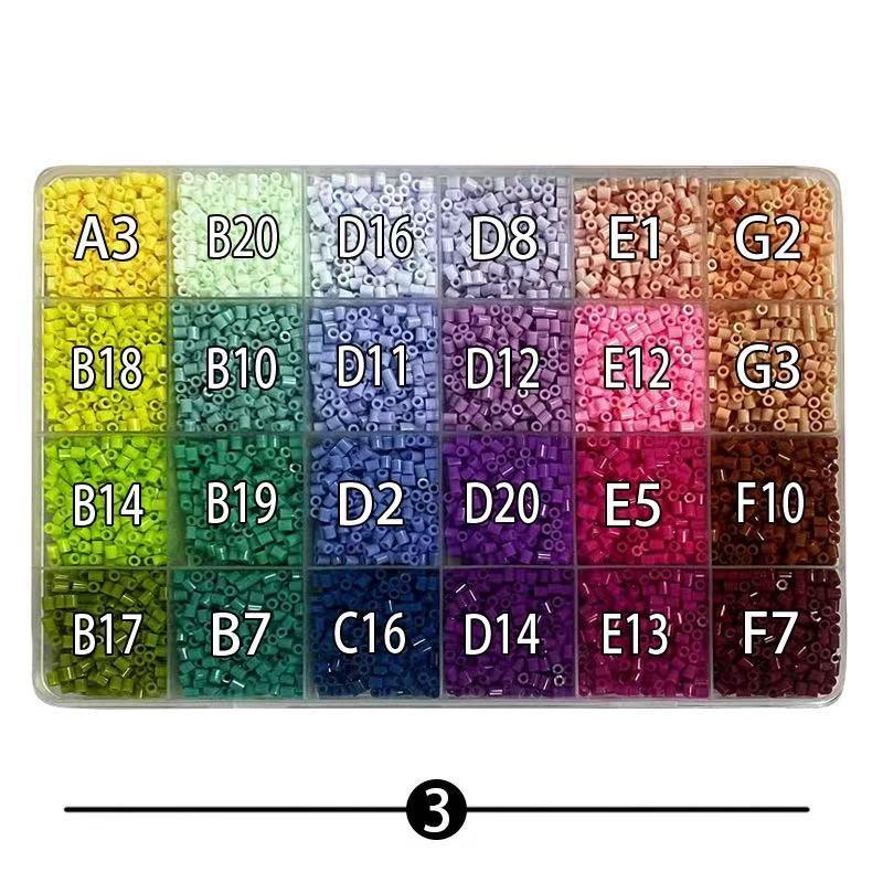 Набор Perler Beads 264 цвета DIY для образовательных поделок детей