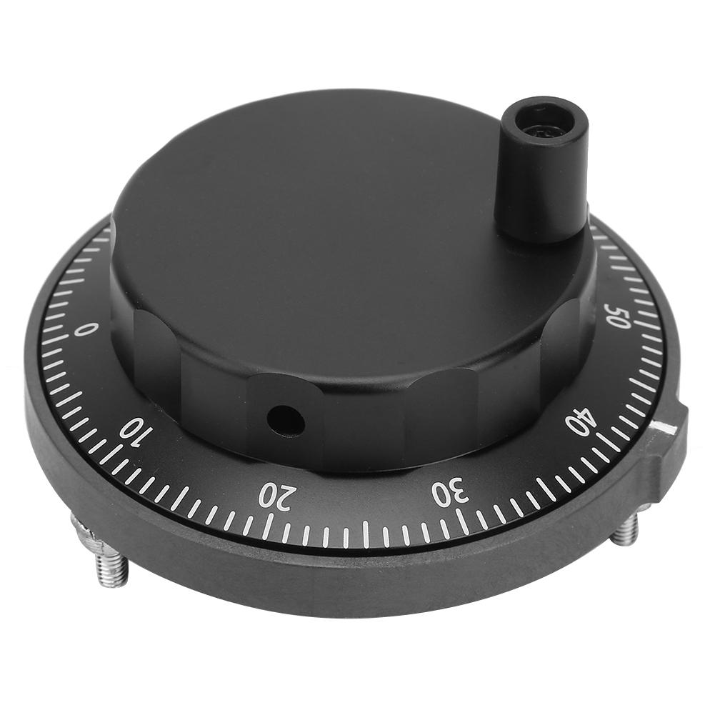 5 В 80 мм 6-контактный ЧПУ генератор импульсов черный маховик 100PPR ручной генератор импульсов вращающийся энкодер