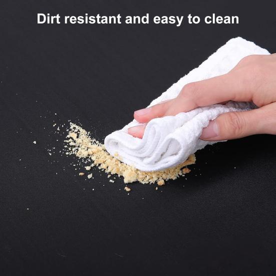 Outdoor Picnic Table Cloth with Elastic Edge Windproof Wear Resistant Waterproof Camping Washable Patio Table Cover Protector