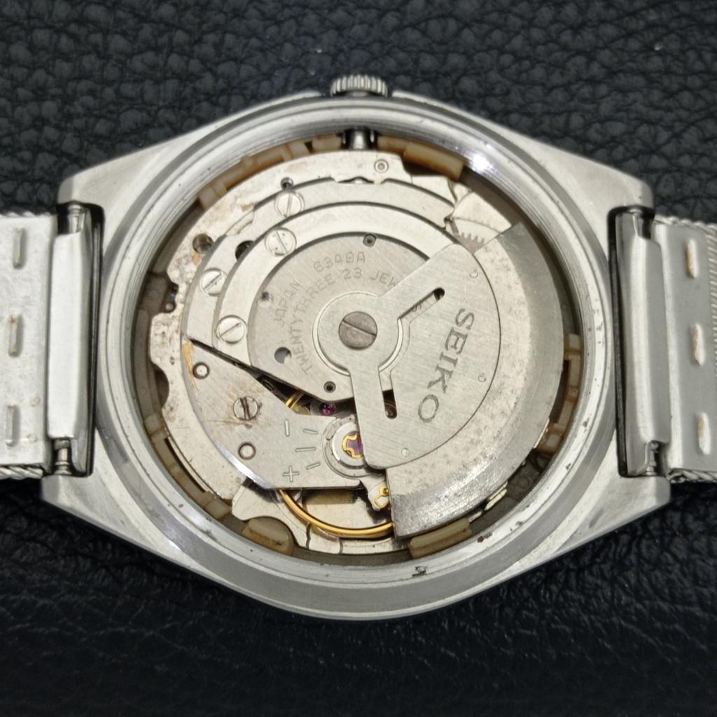 АВТОМАТИЧЕСКИЕ ВИНТАЖНЫЕ ЧАСЫ SEIKO ЯПОНИЯ 6349A МУЖСКИЕ С ЗЕЛЕНЫМ ЦИФЕРБЛАТОМ a700492-5