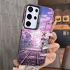 Эстетичный Аниме Пейзаж Ударопрочный Чехол для Телефона для Samsung A17 A16 A15 A14 A37 A57 A36 A56 A26 A35 A55 A25 A34 A54 A24 A13 A23 A3