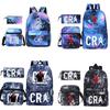 Cr7 Children's Backpack Set With Breathable Comfortable Straps And Letter Print