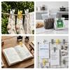 6Pcs Plastic Cute Windproof Clips Small Size Sealing Clips Memo Paper Clips  Hand Account Making