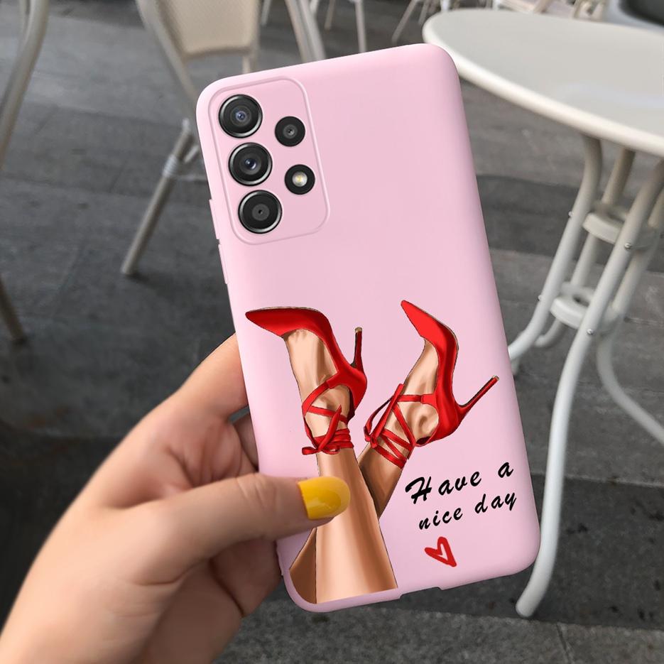 Для Samsung Galaxy A13 A33 A53 A73 5G Чехол Новая Мода Девушки Мягкий Тонкий ТПУ Чехол для Телефона Для Samsung A13 A 33 53 73 Задняя Крышка Сумки