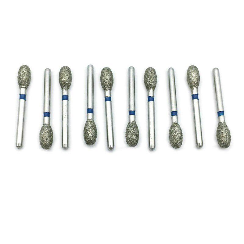 10 шт./компл., стоматологические алмазные боры для высокоскоростных наконечников, средние стоматологические инструменты, стоматологические алмазные боры, сверла TR-28