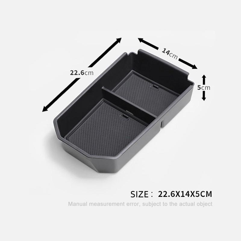 For BMW 5 Series Accessories i5 G60 G68 2024 2025 Center Console Armrest Box Organizer Tray Storage Box ABS Interior 520d 520i