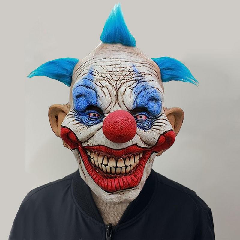 Halloween Clown Mask Latex Funny Party Cosplay