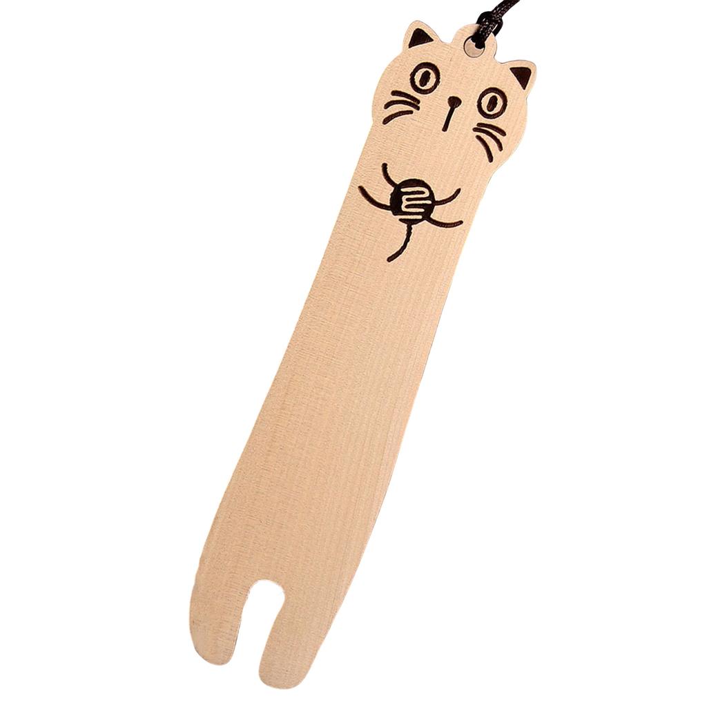 1 пара закладок с кошками, деревянные закладки, милые маркеры для страниц с кошками, резные маркеры для книг, закладки с животными для школы, офиса