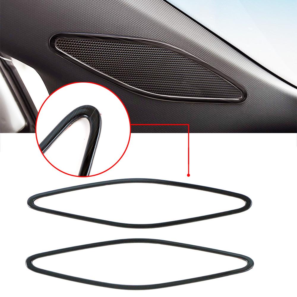 For Volkswagen VW ID.4 ID4 2024 2024 2024 Car A Pillar Audio Speaker Cover Frame Trim Interior Decorate Accessory Refit Sticker