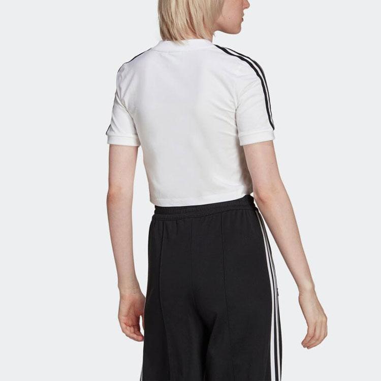 Women's Adidas Originals Crop Top Women's White