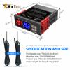 STC-3008 Dual LED Digital Temperature Controller Thermostat Thermoregulator Incubator 12V 24V 110V 220V for Industrial Tool