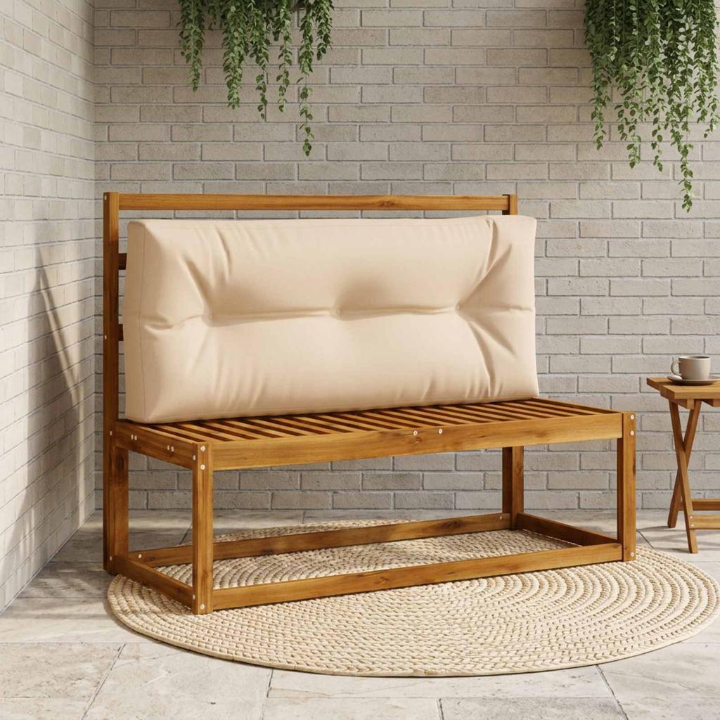 Pallet Backrest Cushion VIANEN 100percent Polyester Sand