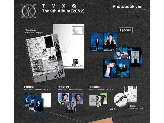 [CD] Фотобук Вер. Touhou Shinki TVXQ! 9-й альбом 20&2 Корейское издание Lab ver.