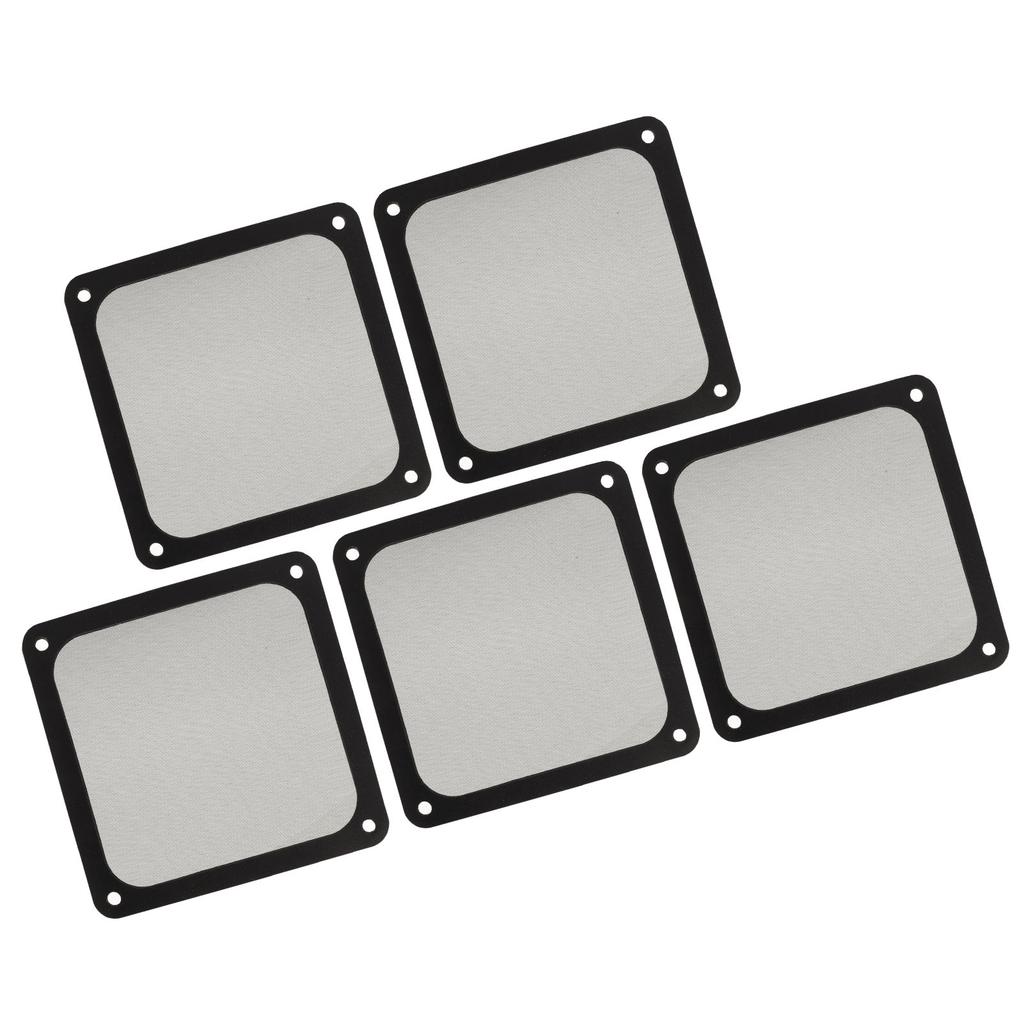 5 шт. 120 мм пылевой фильтр для вентилятора, рассеивание тепла, мягкая магнитная нейлоновая рамка, пылевая сетка для вентилятора ПК для корпуса ПК