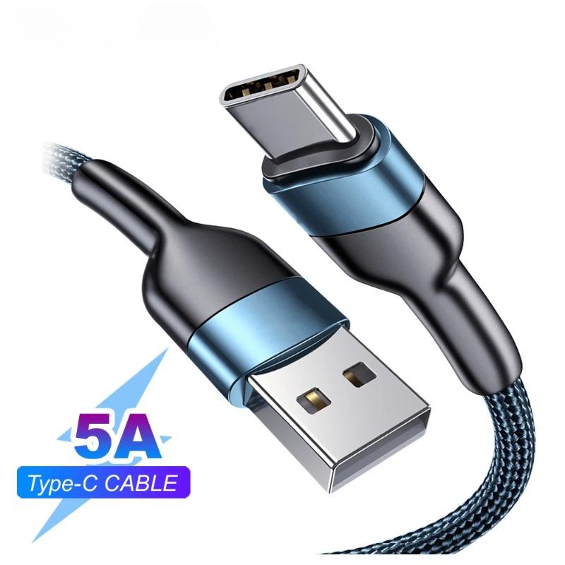 1 шт. 1 м быстрый кабель USB c Type-C кабель для быстрой зарядки зарядное устройство для всех видов кабелей для зарядки мобильных телефонов
