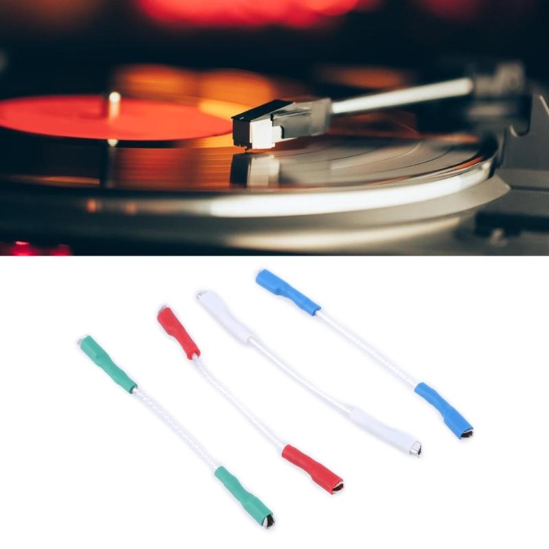 Copper Turntables Headshell Cable Wire for Enhances Sound Performances
