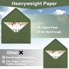 5x7 Envelopes 50 Pack A7 Envelopes Wet Seal V Flap Invitation Envelopes for 5x7 Thank You Cards Birthday Wedding Invites Photo Paper Green Envel