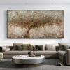 Абстрактное дерево, живопись, холст, постеры и принты, современный пейзаж, Куадрос, настенные художественные картины для гостиной, домашний декор, без рамки
