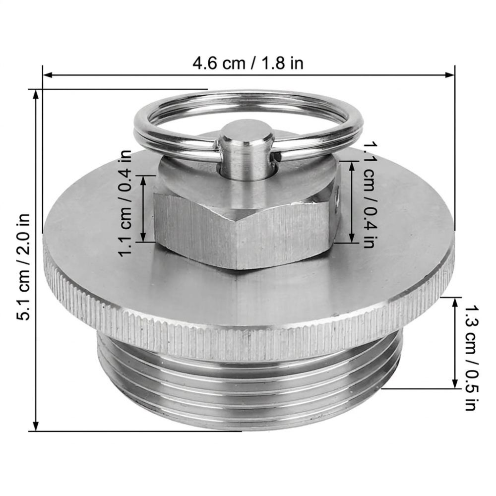 Mini Mini Keg Lid For 2L 3.6L Keg Homebrew Accessory Pressure Relief Valve Lid  Beer Brewing System
