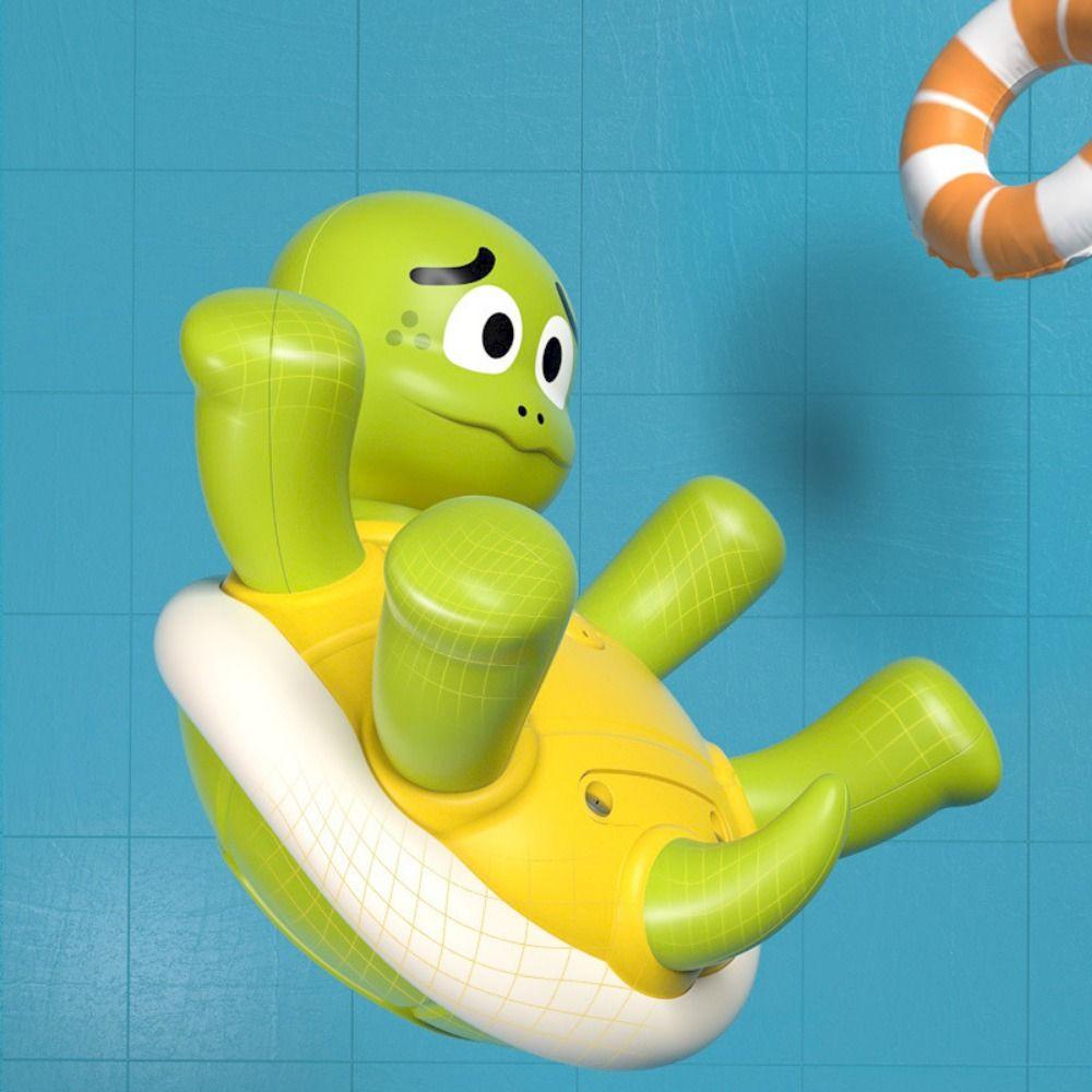 Electric Turtle Automatic Rotating Squirt Toy Long Range Spraying Turtle Water Toy Water Party