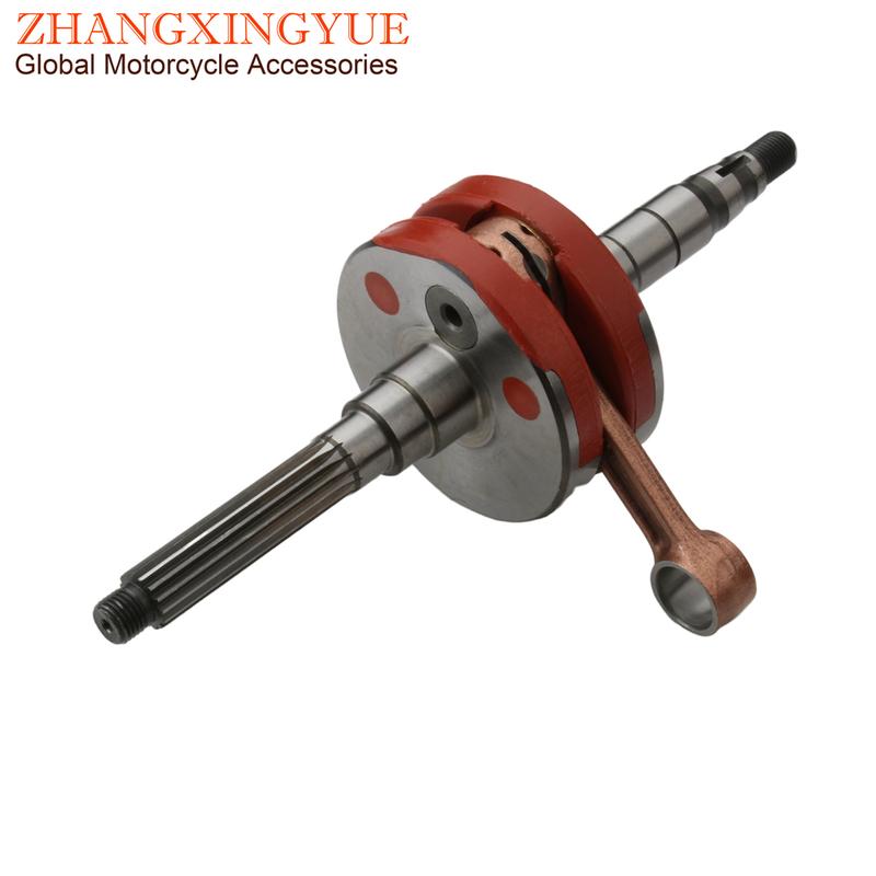 Scooter Racing Crankshaft For Yamaha Bws Axis Aerox 100 Nitro YW Zuma 100cc 4VP Minarelli 2-Stroke Engine