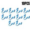 10 шт. зажим для носа от храпа, мягкий расширитель ноздрей, устройство против храпа для легкого дыхания, улучшение качества сна, облегчение при рините