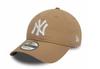 Кепка 9TWENTY Major League Low Cap Brand Hat Logo MLB Бейсбольная кепка унисекс 920 Golf Yankees Dodgers NY Khaki x [New Era] Мужская Женская (Свободный размер, белый)