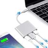 FUNXUN Конвертер USB/Type-c/HDMI 3 в 1 HDMI/4K/ноутбук/OTG-конвертер док-станции