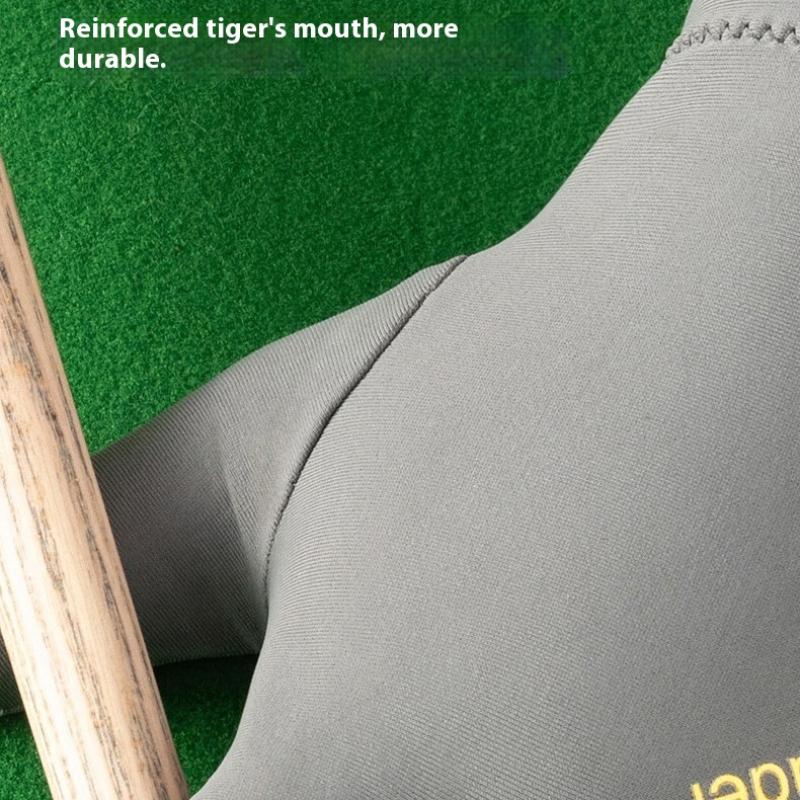 1 шт. Бильярдные перчатки Улучшенный захват Левая рука Открытые пальцы Профессиональные бильярдные перчатки Перчатки для снукера и настольного тенниса