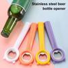 Creative Bear Shaped Stainless Steel Bottle Opener for Beer and Soda Bottles Ideal for Home Kitchen Bar Use Portable Lightweight Easy Grip and Durable