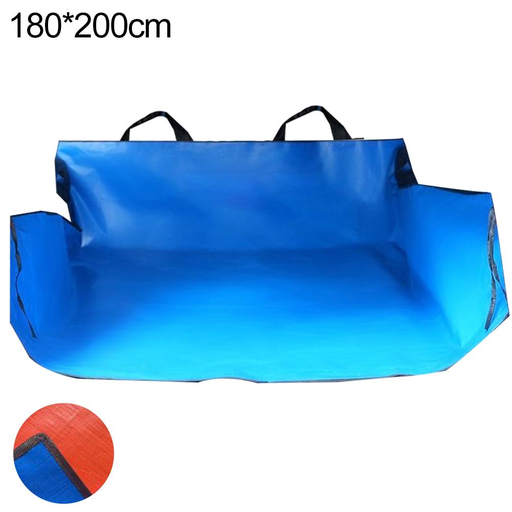 Полиэстеровый коврик в багажник автомобиля Водонепроницаемый коврик для всех автомобилей Защитная накладка от грязи для перевозки животных