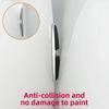 CRE1 4Pcs Car Door Bumper Rubber Metal Stickers For Mercedes Benz CLA W205 W212 W213 W246 W176 W205 W177 W247 CLS CLK CLG  GLB W213