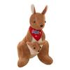 Home Decor Doll Toy Plush Doll Stuffed Animal Doll Kangaroo Plush Toy Stuffed Toy Parent-Child Toys