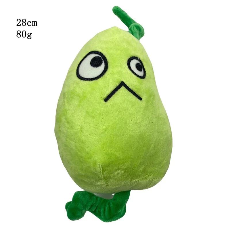 1 шт. Плюшевая игрушка Plants Vs Zombies Горохострел Подсолнух Набивная кукла Мягкая обнимательная игрушка Подарок для детей