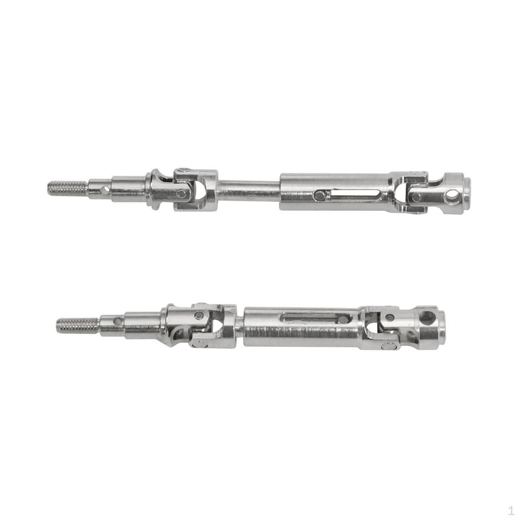 2x 1/14 RC Rear Drive Shaft Transmission Axle DIY Replacements, Spare Part Car Accessory for