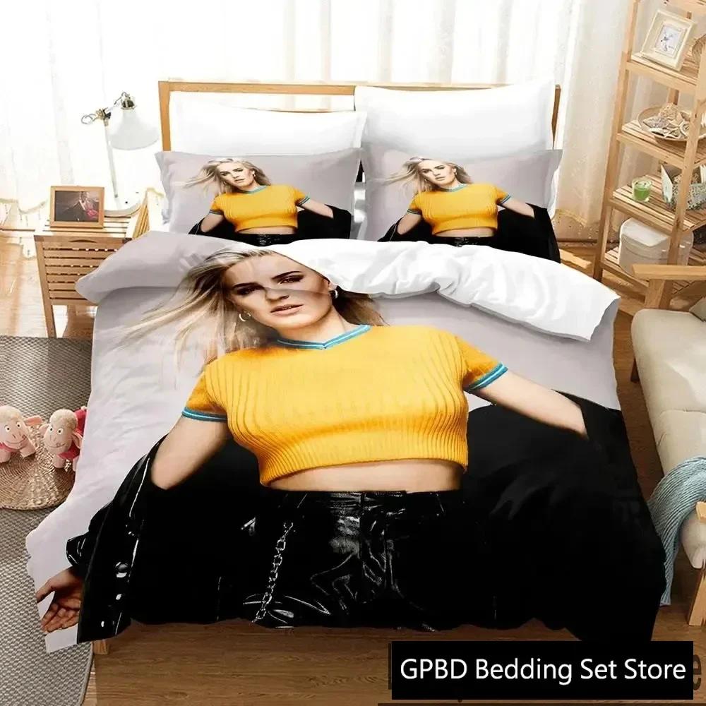 3D Print Anne-Marie Bedding Set Double Twin King Duvet Cover Comforter Pillowcase Boys Girls Adults Bedroom