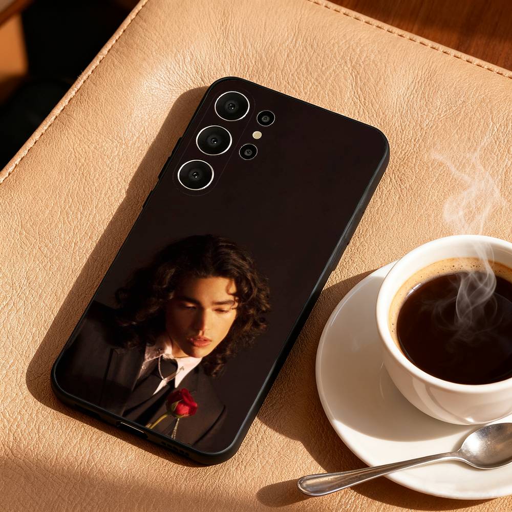 C-Conan Gray Singer  Phone Case For Samsung S25,24,23,22,30,21,10,9,Ultra,Plus,Lite,FE Black Soft Case
