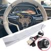 Универсальный автомобильный грузовик с подогревом, чехол на руль, нагреватель, комплект «сделай сам», зимний 6-уровневый переключатель, регулируемая грелка для рук, 12 В