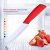 Multi-color Ceramic Fruit Knife for Kitchen 5 Inch Chef Knife with Sheath Utility Slicing Cooking Tool for Vegetable Rustproof Zircon