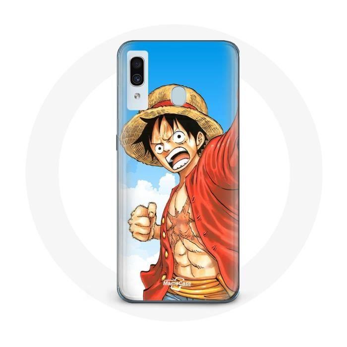 Coque pour Samsung Galaxy A30 Manga One piece Luffy Anime